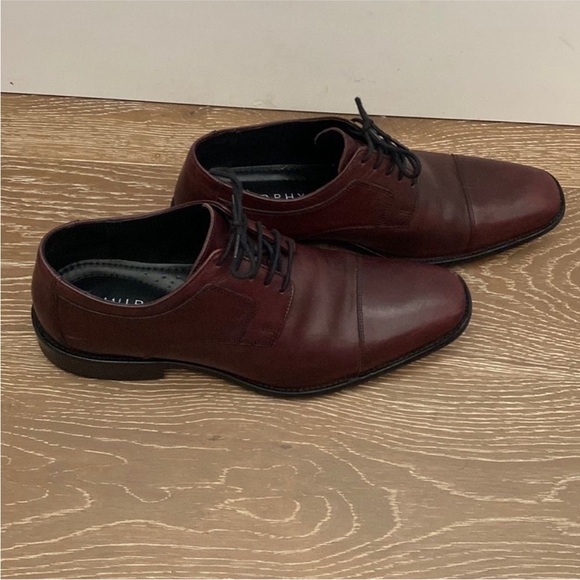 Rockport Men's Tan Leather Oxfords - Picture 6 of 7
